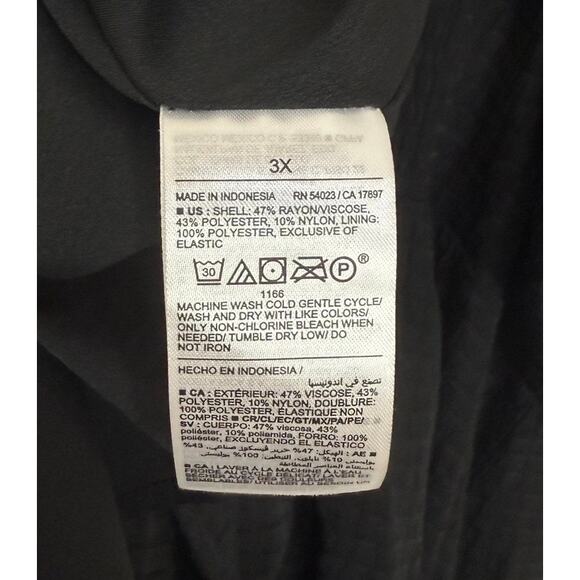 Old Navy Flutter Puff Sleeve Textured Dress - Picture 7 of 7